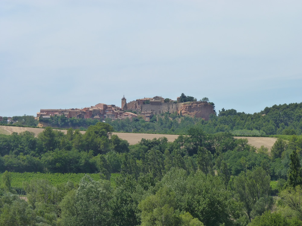 View of Rousillon